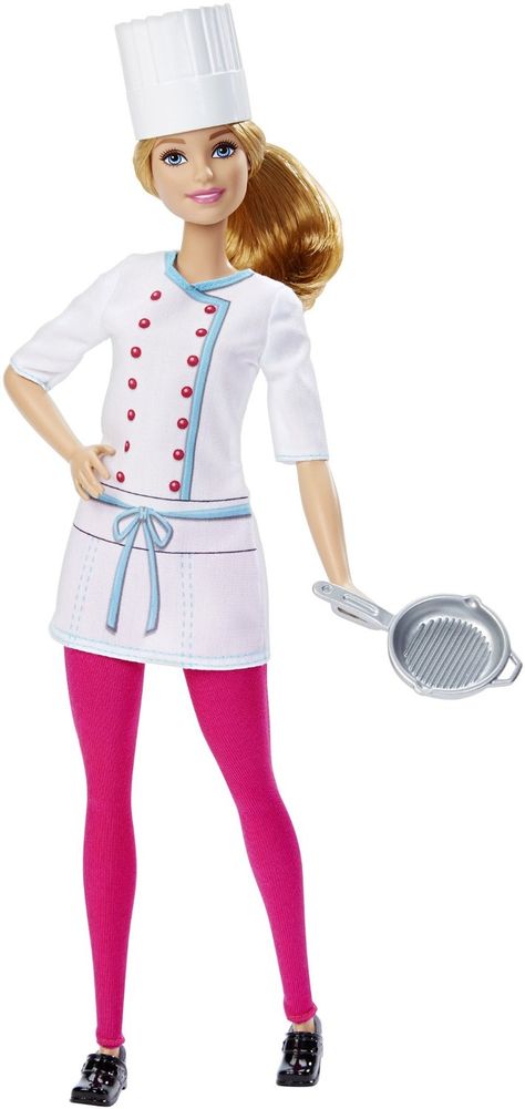 Barbie Careers, Chef Coat, Barbie Style, Career Fashion, Barbie Fashionista, Dolls For Sale, Chefs Hat, Barbie I, Barbie Collector