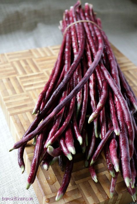 Yard Long Beans, Chinese Long Beans, Purple Beans, Long Beans, Brooklyn Kitchen, Fried Beans, String Beans, Asparagus Beans, Soup Beans