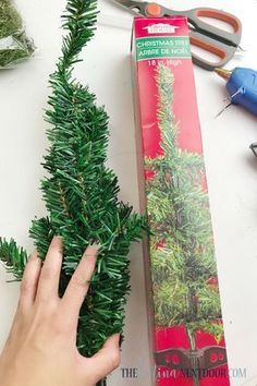 Dollar Tree Christmas Decor 3 DIY Dollar Tree Christmas Trees Dollar Tree Christmas Trees, Diy Dollar Tree Christmas, Outdoor Christmas Planters, Dollar Tree Christmas Decor, Outdoor Portrait, Christmas Planters, Front Porch Christmas Decor Ideas, Porch Christmas Decor Ideas, Porch Christmas Decor