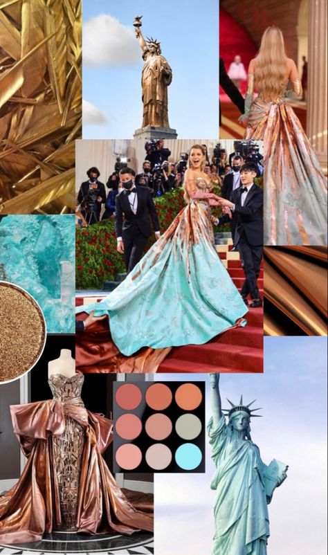 Met Gala Mood Board, Outfit Vision Board, Met Gala Aesthetic, Costume Portfolio, Blake Lively Met Gala, Fashion Magazine Layout, Gala Themes, Explore Aesthetic, Met Gala Outfits