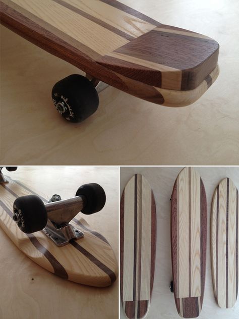 Bink-cruiser Handmade Skateboard, Deco Surf, Cruiser Boards, Longboard Design, Old School Skateboards, Skateboard Deck Art, Workbench Plans Diy, Wooden Surfboard, Longboard Decks