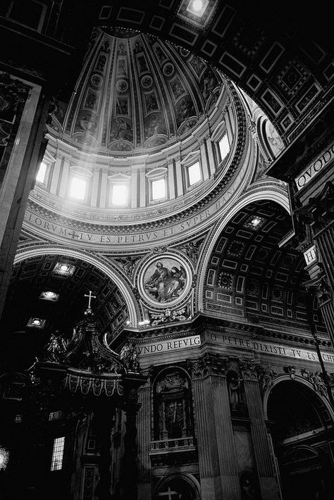 Victorian, gothic Elagent Aesthetic, Cathedral Tattoo, Gothic Arches, Architecture Artists, Vatican Museum, Travel Photography Europe, St Peters Basilica, Architecture Wallpaper, Church Windows