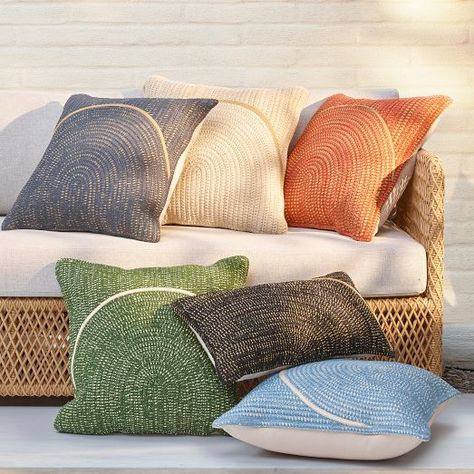 Patio Pillows Outdoor, Patio Pillows, Woven Pillows, Outdoor Couch, Patio Furniture Covers, Modern Throw Pillows, Indoor Outdoor Pillows, Modern Pillows, Outdoor Pillow