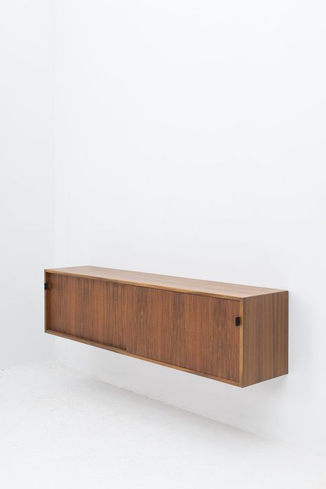 Sideboard Designs Modern, Tv Snug, Floating Credenza, Floating Sideboard, Plywood Sideboard, Sideboard Ideas, Best Changing Table, Apartment List, Sideboard Sliding Doors