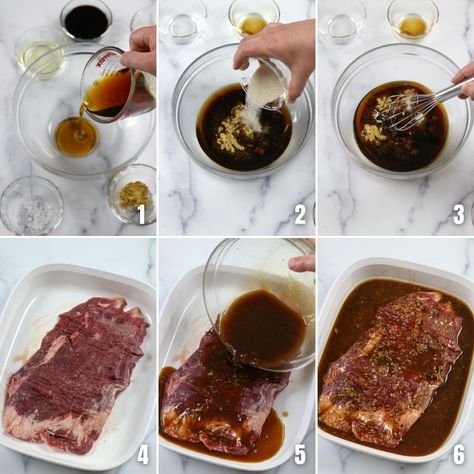 Copycat Dales Steak Marinade, Asian Style Steak Marinade, Sweet Marinade For Steak, Japanese Bbq Steak, Asian Steak Dinner Ideas, Hibachi Beef Marinade, Steak Marinade For Fried Rice, Vietnamese Beef Marinade, Hibachi Steak Marinade Recipe