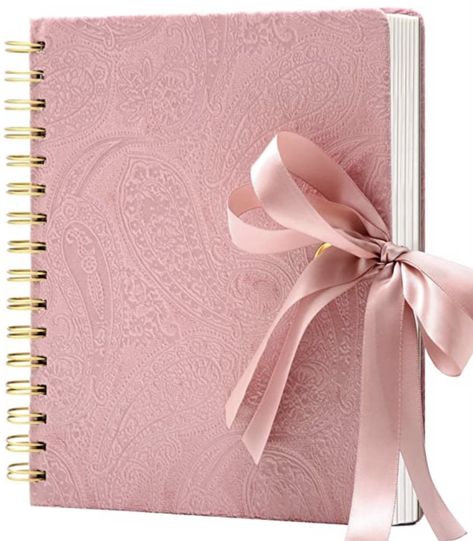 7 x 8.7 Inch, Silk Satin Ribbon Large Cute Spiral Notebook, Pink Cute Spiral Notebooks, Aesthetic Writing, Aesthetic College, Aesthetic Homescreen, Spiral Journal, Pink Notebook, Pretty Journals, Love Journal, Pink Life