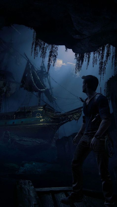 uncharted 4 game phone wallpaper in cave Drake Tumblr, Uncharted Aesthetic, Uncharted A Thief's End, Uncharted Drake, Sam Drake, Uncharted Game, Uncharted Series, Akali League Of Legends, Uncharted 4