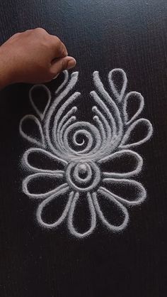 Rangoli Designs For Daily Use, New Kolam Designs, Simple Daily Rangoli Designs, Small Dot Rangoli Designs, Free Hand Rangoli Designs Simple, Mugullu Rangoli Designs, Latest Rangoli Designs Creative, Small Rangoli Design For Daily, Latest Rangoli Designs Images