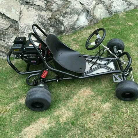 Fast Go Karts, Go Kart Designs, Go Kart Kits, Go Kart Frame Plans, Mini Buggy, Drift Kart, Go Kart Frame, Homemade Go Kart, Electric Go Kart