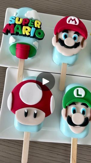 Kz Treatz Cakesicles Birthday, Super Mario, Mario, Birthday Party, Birthday