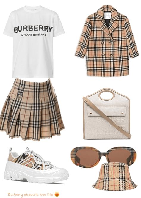 Burberry Women Outfits, Burberry Outfit Ideas, Burrbery Outfits, Burberry Casual Outfits, Burberry Inspired Outfits, Burberry Clothes Women, Burberry Outfit Street Style, Burberry Shirt Outfit Women, Burberry Aesthetic Outfit