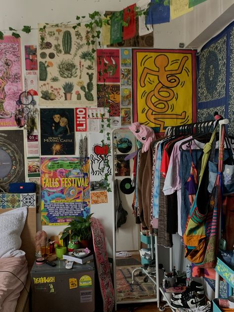 Hippy Room, Chill Room, Retro Room, Indie Room Decor, Indie Room, Redecorate Bedroom, Dreamy Room, Pretty Room, Dream Room Inspiration