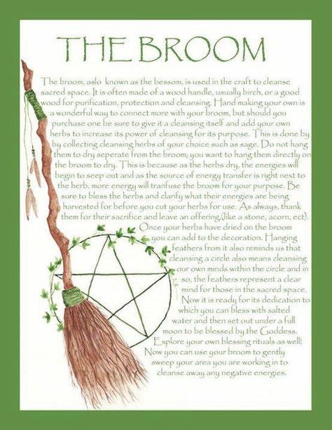 Besom Broom Tattoo, Wiccan Tools, Witches Tea, Dibujos Ideas, Witch History, Witch Tools, Witchy Tips, Witch Tattoo, Witch Shop