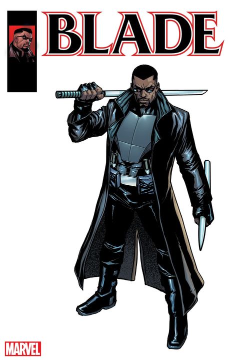 Sink Your Teeth Into Blade's New Era | Marvel Blade Marvel, Black Comics, Vampire Hunter, Marvel Comic Universe, Superhero Comics, Marvel Entertainment, Marvel Comics Art, Man Thing Marvel, Moon Knight