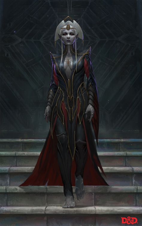 ArtStation - Malice, lius lasahido Legend Of Drizzt, Mroczny Elf, Forgotten Realms, Fantasy Races, Dungeons And Dragons Characters, Dnd Art, Dark Elf, High Fantasy, Medieval Fantasy