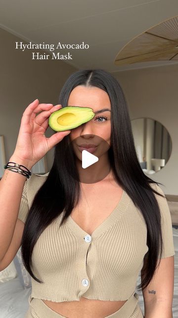 Chayna on Instagram: "Hydrating avocado hair mask🍯  #hairgoals #hairmask #hairproducts #mask #selflove #selfcare" Avocado Hair Mask, Avocado Hair, Hydrating Hair Mask, Hydrate Hair, Silky Hair, Hair Mask, Hair Goals, Avocado, Mask