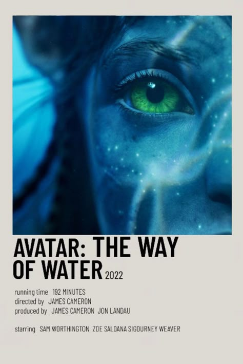 Avatar 2 Movie, Movie Character Posters, Avatar Poster, Film Polaroid, Avatar The Way Of Water, Iconic Movie Posters, Movie Card, Film Posters Minimalist, Film Posters Vintage