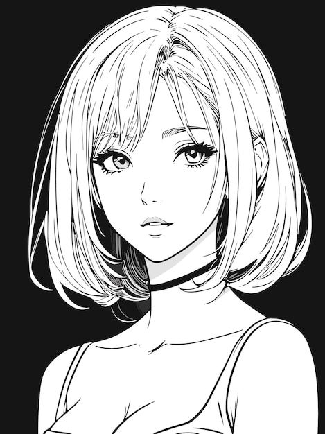 Anime Sketch Female, Anime Face Drawing, Face References, Draw Hair, Anime Face, Sketchbook Inspo, Female Drawing, Woman Sketch, Face Reference