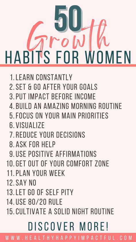 50 growth habits for women. Successful habits for women. 101 Habits For Feminine Women, Classy Women Habits, How To Be A Successful Woman, How To Be A Good Woman, How To Become Successful Women, How To Become A High Value Woman, Attributes Of A Good Woman, How To Be A High Value Woman, High Value Woman Style