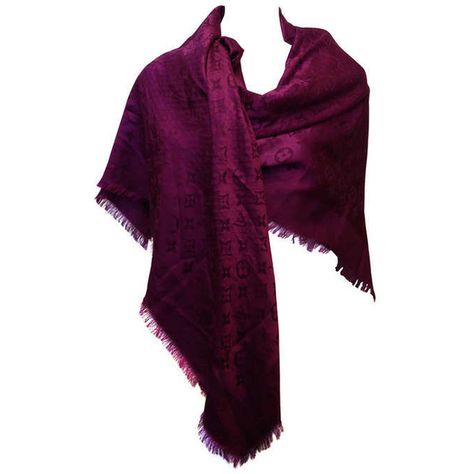 Louis Vuitton Magenta Monogram Shawl ($349) ❤ liked on Polyvore featuring accessories, scarves, outerwear, tops, jackets, louis vuitton shawl, monogram shawl, monogrammed scarves, louis vuitton scarves and shawl scarves Louis Vuitton Shawl, Magenta Scarf, Louis Vuitton Scarf, Monogrammed Scarf, Wardrobe Wishlist, Wrap Shawl, Shawl Wrap, Mens Casual, Wool Scarf