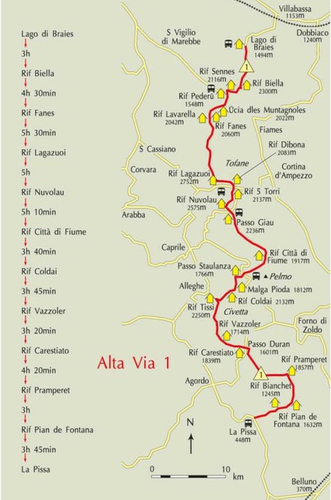 A Quick & Dirty Guide to Italy's Alta Via 1 | The Hiking Life Hiking Europe, Travel Hack, Mountain Huts, The Dolomites, Adventure Guide, Anniversary Trips, Cabin Plans, Walking Trails, Vacation Places