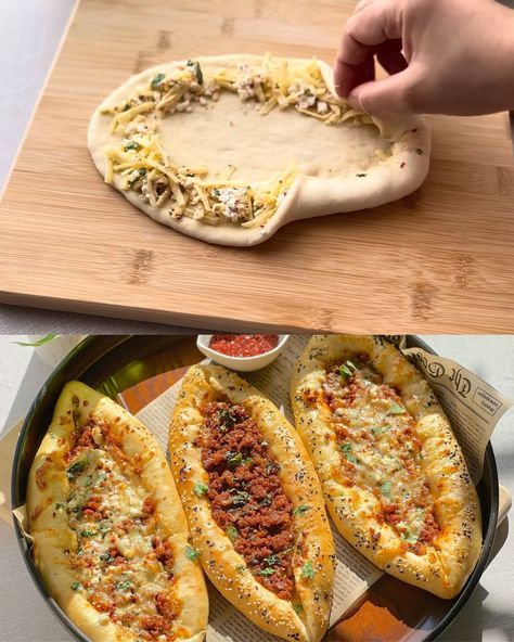 Savory Meat-Stuffed Bread Rolls - Greenku Recipes Meat Stuffed Bread, Stuffed Bread Rolls, Health Chicken Recipes, Filled Bread, Chili Cheese Dog Casserole, Savoury Bakes, Stuffed Bread, Cheese Dog, Cheesy Garlic Bread