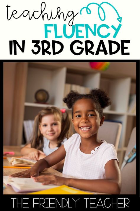 Learn how to teach reading fluency in third grade with these teaching tips for your reading block in 3rd grade classrooms. These tips will help you structure your guided reading time, as well as target common core reading standards in your classroom with ease! 3rd Grade Reading Intervention Ideas, Comprehension Practice 3rd Grade, Open Court Reading 3rd Grade, Hmh Into Reading 3rd Grade, Teaching Third Grade Reading, How To Teach Reading, Increase Reading Fluency, Reading Fluency Activities, Fluency Strategies