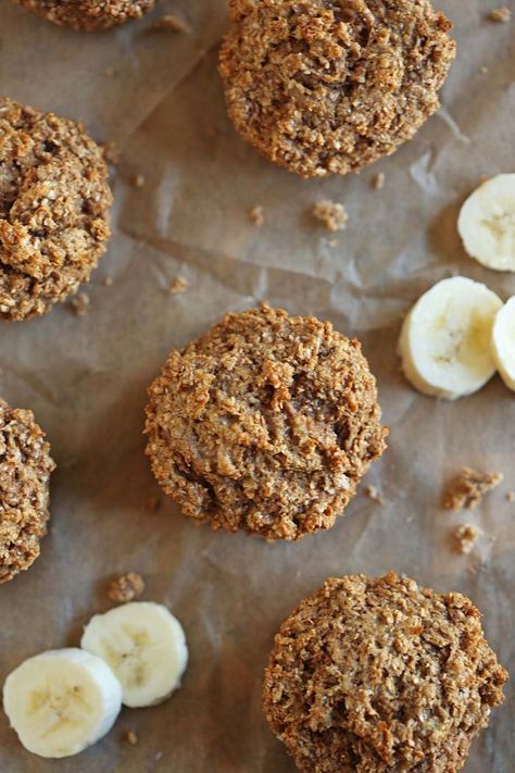 Easy Nutritious Breakfast, Bran Muffins Healthy, Banana Bran Muffins, Banana Diet, Nut Muffins, Banana Nut Muffins, Bran Muffins, Gourmet Cooking, Banana Nut