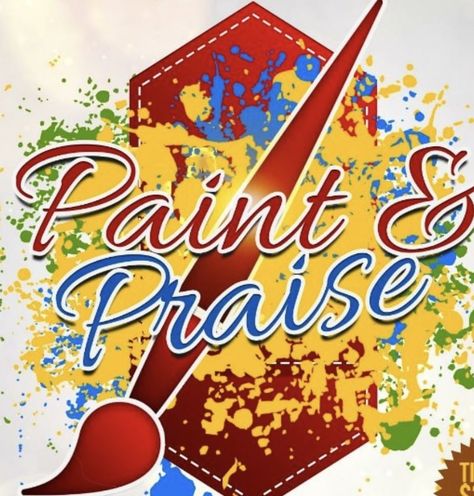 Paint And Praise, Paint Party Ideas, Church Activities, Paint Party, Party Ideas, Paint, Art