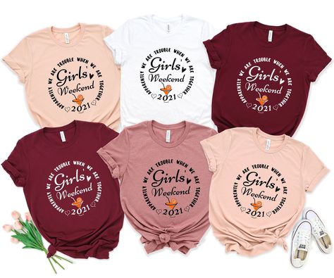 Friends Weekend Shirts, Ladies Trip Shirts, Best Friend Vacation Shirts, Girls Trip Matching Pajamas, Best Friends Weekend Shirts, Sisters Trip, Girls Weekend Shirts, Girls Sister, Girls Trips