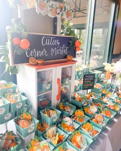 Cutie Themed Baby Shower Centerpieces, What A Cutie Baby Shower Theme, Cutie Orange Centerpiece, Cuties Centerpiece, Two Cuties Baby Shower Ideas Twins, He Or She What Will Our Cutie Be, Baby Shower Little Cutie Theme, A Lil Cutie Is On The Way, Baby Shower Ideas August