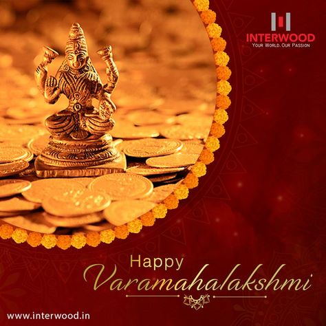 Let this Lakshmi Puja fill bring you prosperity and happiness. Interwood wishes everyone a Happy Varamahalakshmi Day. #Interwood #ModularKitchen #ModernWardrobe #VaramahalakshmiDay #LaxmiPuja #Kitchen #Wardrobe Varamahalakshmi Photos, Vara Mahalakshmi Wishes, Varamahalaxmi Wishes, Varamahalakshmi Wishes Images, Varamahalakshmi Images, Varalakshmi Wishes, Varamahalakshmi Wishes, Happy Varamahalakshmi, Lakshmi Puja