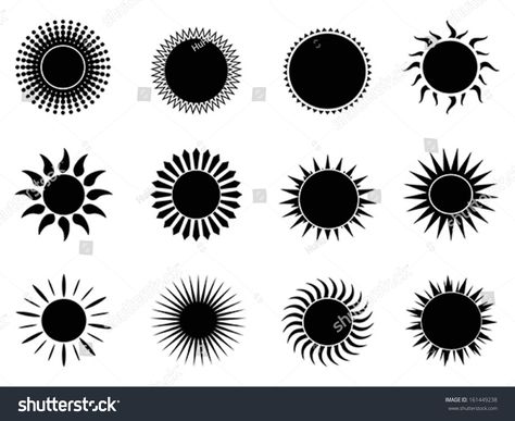 black sun icons set #Ad , #affiliate, #sun#black#set#icons Horus Tattoo, Cuff Tattoo, Sacred Heart Tattoos, Black Hole Sun, Sun Tattoo Designs, Black Tattoo Cover Up, Rose Sleeve, Tattoo Concepts, Palm Tattoos