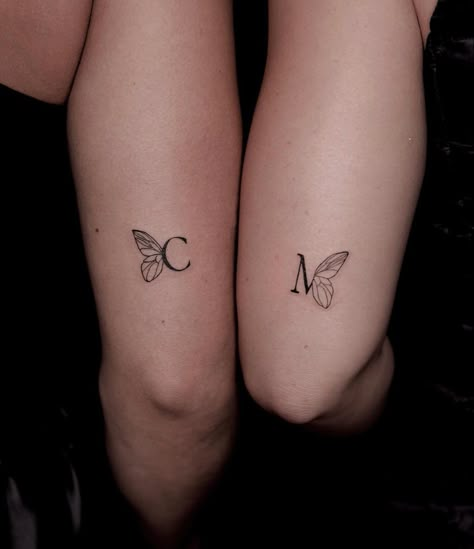 Matching Bff Tattoos, Bestie Tattoos, Cousin Tattoos, Maching Tattoos, Cute Matching Tattoos, Matching Friend Tattoos, Sisters Tattoo, Matching Tats, Small Matching Tattoos