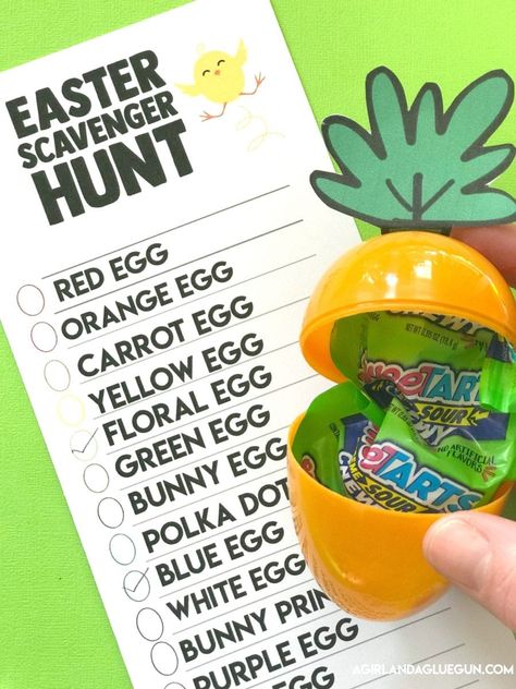 Easter Egg Scavenger Hunt, Easter Egg Hunt Ideas, Egg Hunt Ideas, Idea For Easter, Easter Scavenger Hunt, Egg Game, Cupcakes Ideas, Easter Event, Easter Hunt