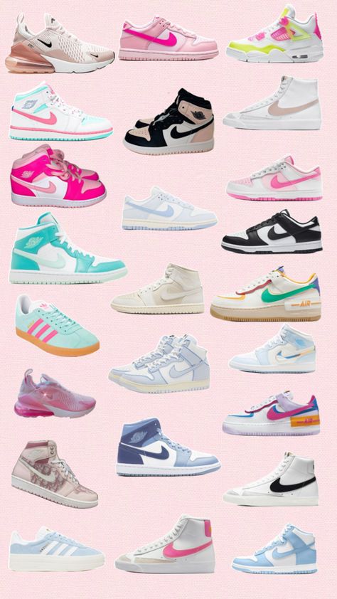 Preppy Nikes, Preppy Nike Shoes, Shoes Preppy, 11 Birthday, Preppy Shoes, Shoe Inspo, 11th Birthday, Back To School Shopping, School Shopping