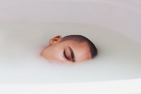 Flickr Friday | iGNANT.com Bath Photoshoot, Ethereal Photography, Milk Bath Photography, Bath Photography, Surreal Portrait, Photography Series, Surrealism Photography, Milk Bath, Photography Skills