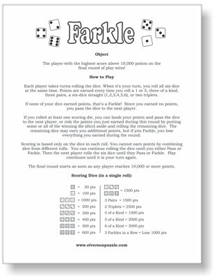 Farkle Rules PDF - FREE Printable Farkle Dice Game Rules Printable Family Games, Farkel Game, Farkle Game, Game Rules, Printable Dice Games, Farkle Rules Printable Free, Yard Dice Games, Yardzee Rules Printable Free, Card Game Rules Printable