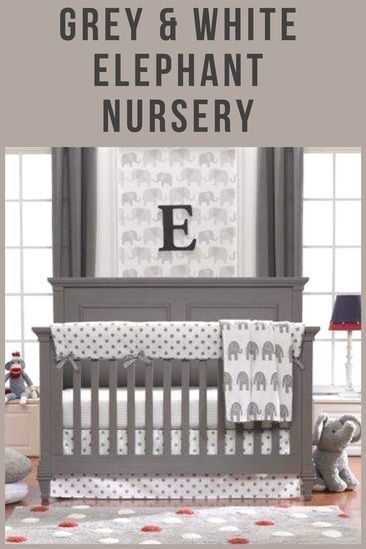 Adorable grey and white elephant theme nursery decor! | nursery decor | nursery | baby room | baby | baby shower gift idea | #ad #affiliate Elephant Baby Shower Theme Boy, Room Ideas For Boys, Nursery Ideas Boy, Elephant Themed Nursery, Baby Room Ideas, Elephant Baby Shower Theme, Elephant Theme, Baby Sleep Problems