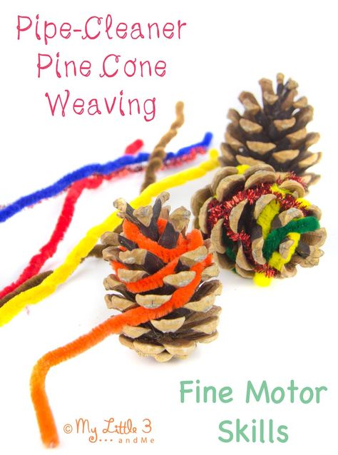 51 of the Best Pine Cone Crafts Tree Study, Nursery Activities, Preschool Fine Motor, Fall Preschool, Fine Motor Skills Activities, Motor Skills Activities, Pine Cone Crafts, Preschool Christmas, Fine Motor Activities