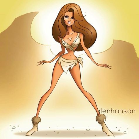 Raquel Welch by Glen Hanson Rachel Welch, Celebrity Caricatures, Caricature Drawing, Celebrity Drawings, Raquel Welch, One Million, Female Character Design, Figure Model, Caricatures