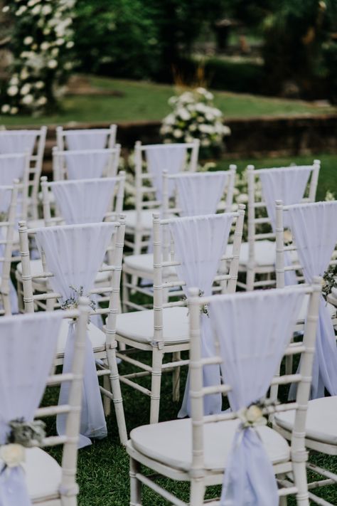 Photo of chair set up White Tiffany Chairs Wedding Ceremony, White Ceremony Chairs, White Tiffany Chairs Wedding, Wedding Ceremony Chair Setup, Tiffany Chairs Wedding Decor, Beach Wedding Chairs, Tiffany Chairs Wedding, White Chairs Wedding, Nikkah Ideas