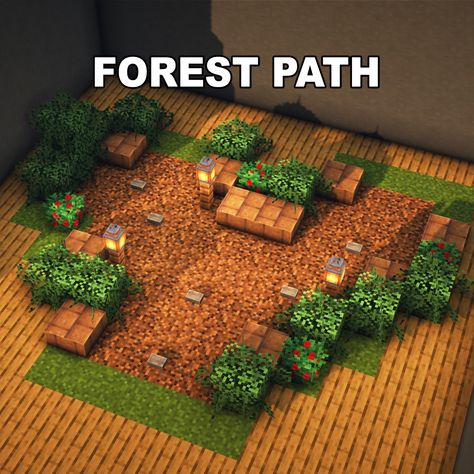 Minecraft Forest Path ✅ Follow for OP Minecraft Builds 📢 Share with your Friends 💬 Rate this Build 1-10 🔖Tags 🔖 #minecraft #minecraftbuilds #minecrafters #minecraftpe #minecraftmemes #mınecraftideas #minecraftbuild #minecraftbuilding #minecraftbuilding #minecrafttutorial #minecraftonly #mcpe #minecraftpc #minecraftcreations #minecraftdaily #minecraftdesign #minecraftjava #minecrafts #minecraftyoutuber #gaming Minecraft Forest Path Ideas, Minecraft Fantasy Forest, Minecraft Forest Path, Minecraft Forest Ideas, Path Minecraft, Minecraft Palette, Minecraft Path Ideas, Minecraft Fort, Minecraft Forest