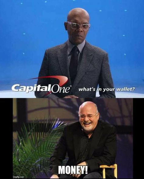 Dave Ramsey credit cards baby steps capital one meme money budget debt free Meme Money, Money Humor, Financial Peace University, Money Printables, Money Budget, Best Money Saving Tips, Financial Peace, Capital One, Dave Ramsey