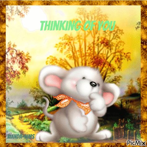 Thinking of You Thinking Of You Meme, Pinterest Download, Friends Font, You Meme, Love Free, Video Maker, Cartoon Animals, Animated Gif, Music Videos