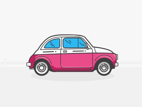 Animated Car, Car Animation Gif, Hot Pink Cars, Car Gif, Car Animation, Sandakan, Car Banner, Banner Gif, Kid Friendly Travel Destinations