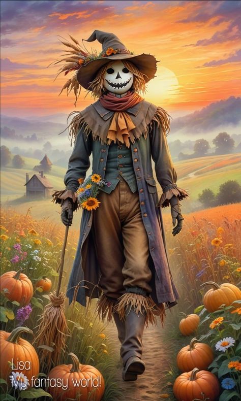 Ink Reference, I Got A Rock, Halloween Monsters, Halloween Scarecrow, Fantasy Portraits, Halloween Monster, Amazing Art Painting, Halloween Pictures, Samhain