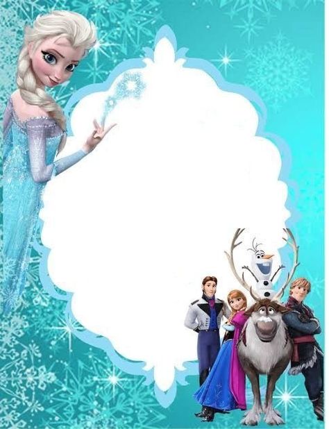 Disney Frozen Invitations, Elsa Birthday Invitations, Frozen Party Invitations, Frozen Birthday Party Invites, Frozen Background, Frozen Invitations, Frozen Birthday Theme, Frozen Birthday Invitations, Baby Birthday Invitations