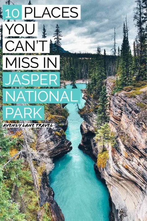 Top 10 Things to do in JASPER NATIONAL PARK!  #avenlylanetravel #canada #avenlylane #alberta #nationalparks #northamerica #travelinspiration Jasper National Park Canada, Zion National Park Hikes, Jasper Canada, Banff National Park Canada, Alberta Travel, Canada National Parks, Canada Travel Guide, Banff Canada, Canadian Travel