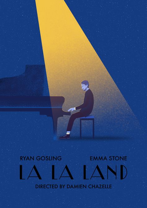 La La Land Movie Poster, Land Movie, City Of Stars, Damien Chazelle, Artwork Canvas, Film Poster Design, Image Film, Movie Poster Wall, Poster City